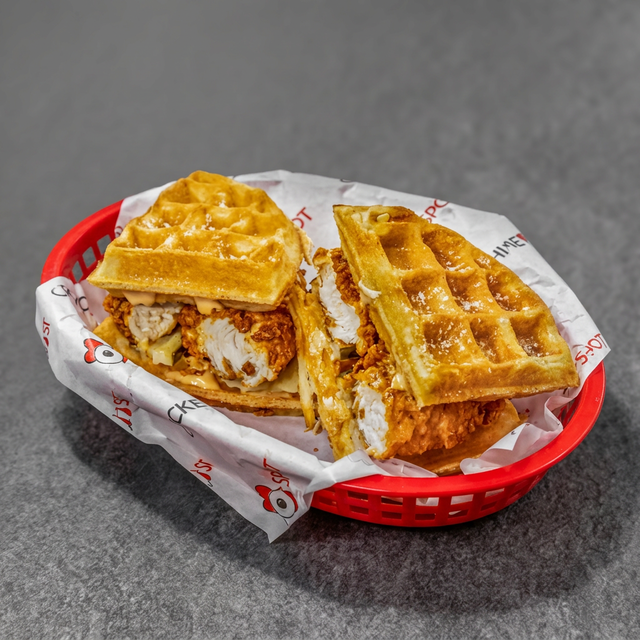The Waffle Sandwich.