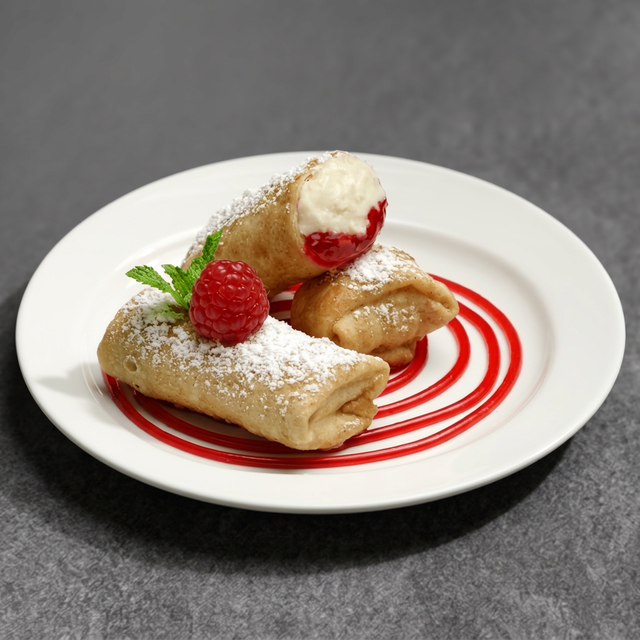 Raspberry Chimichanga.