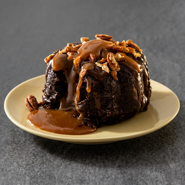 Chocolate Turtle Molten.