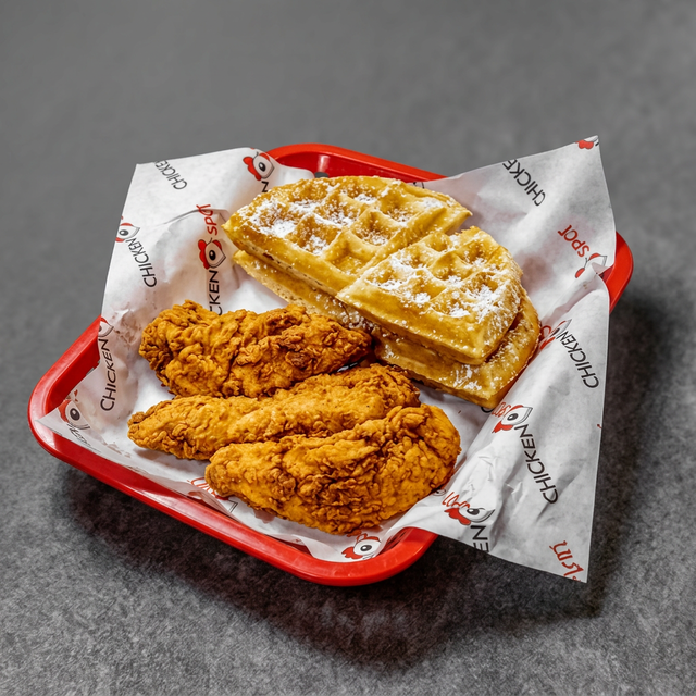 Chicken Waffles.