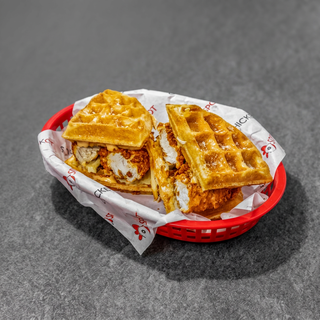 #4 Waffle Sandwich Combo