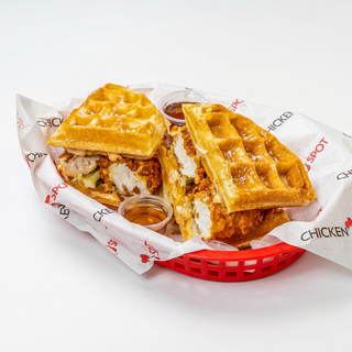 #4 Waffle Sandwich Combo